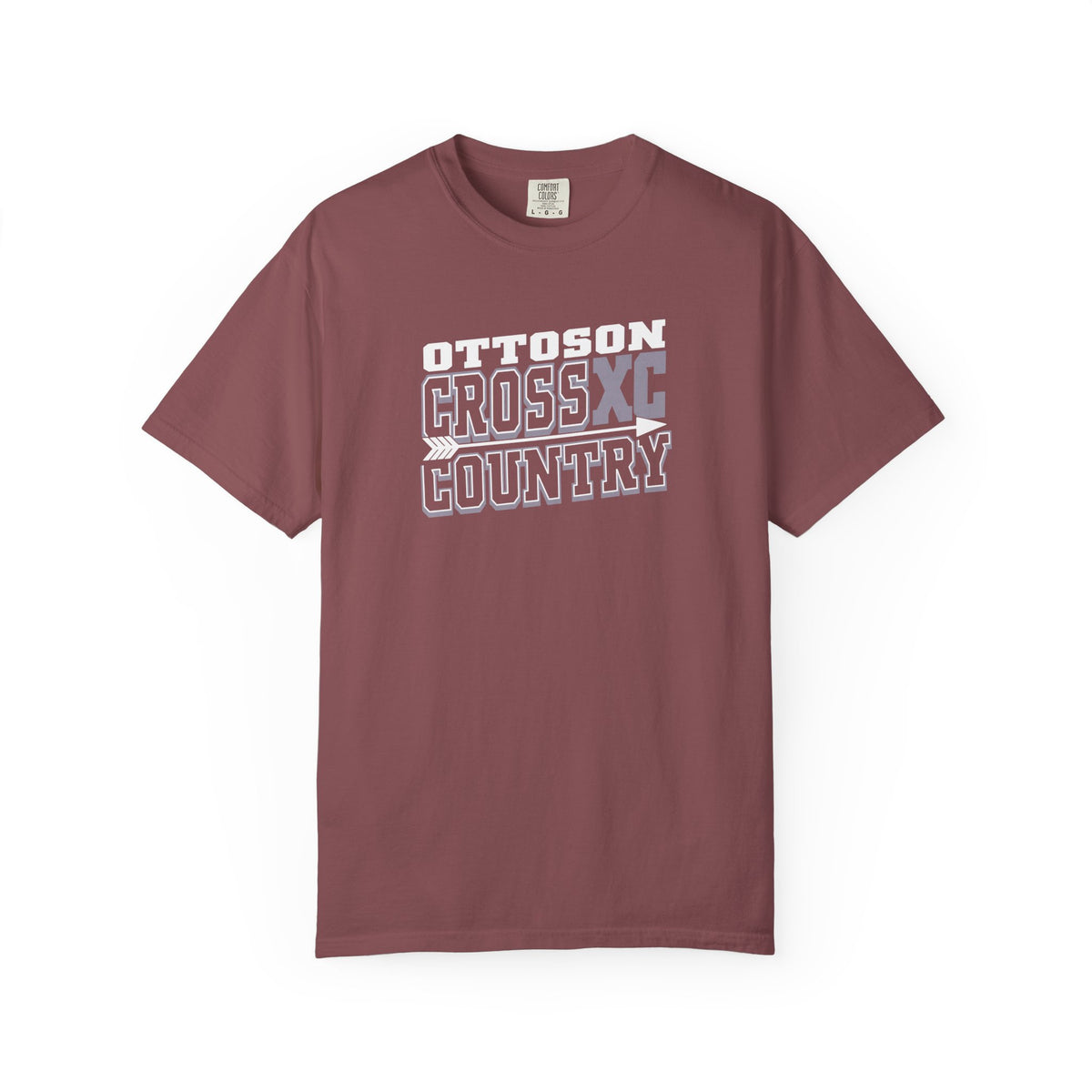 Ottoson Cross Country Heavyweight Washed Team Tee (Unisex)