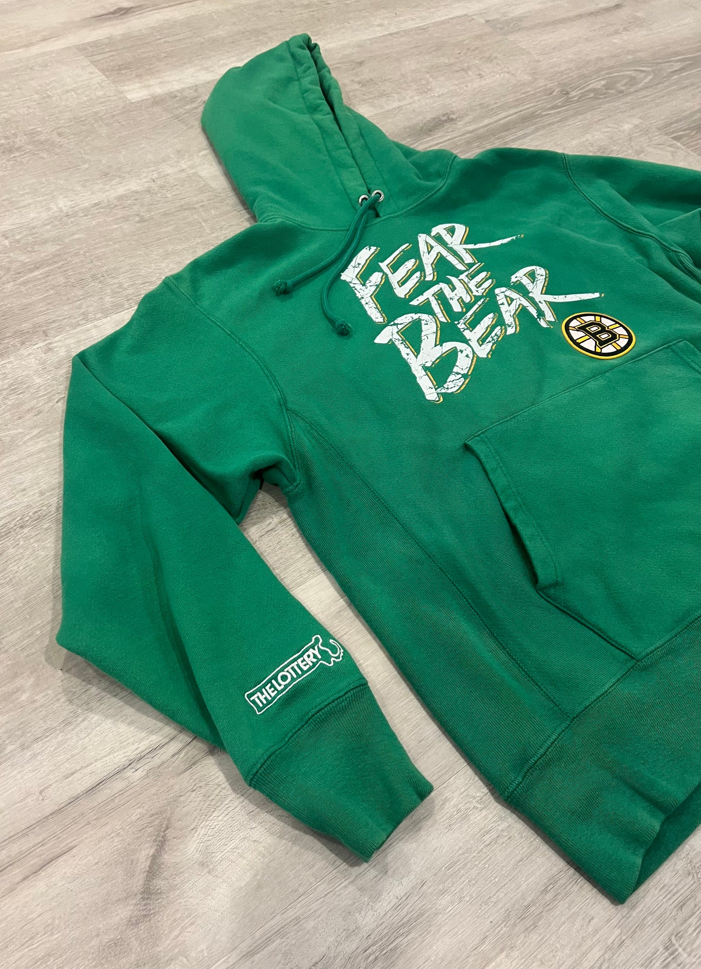 Upcycled Fear the Bear Bruins Hoody 1/1
