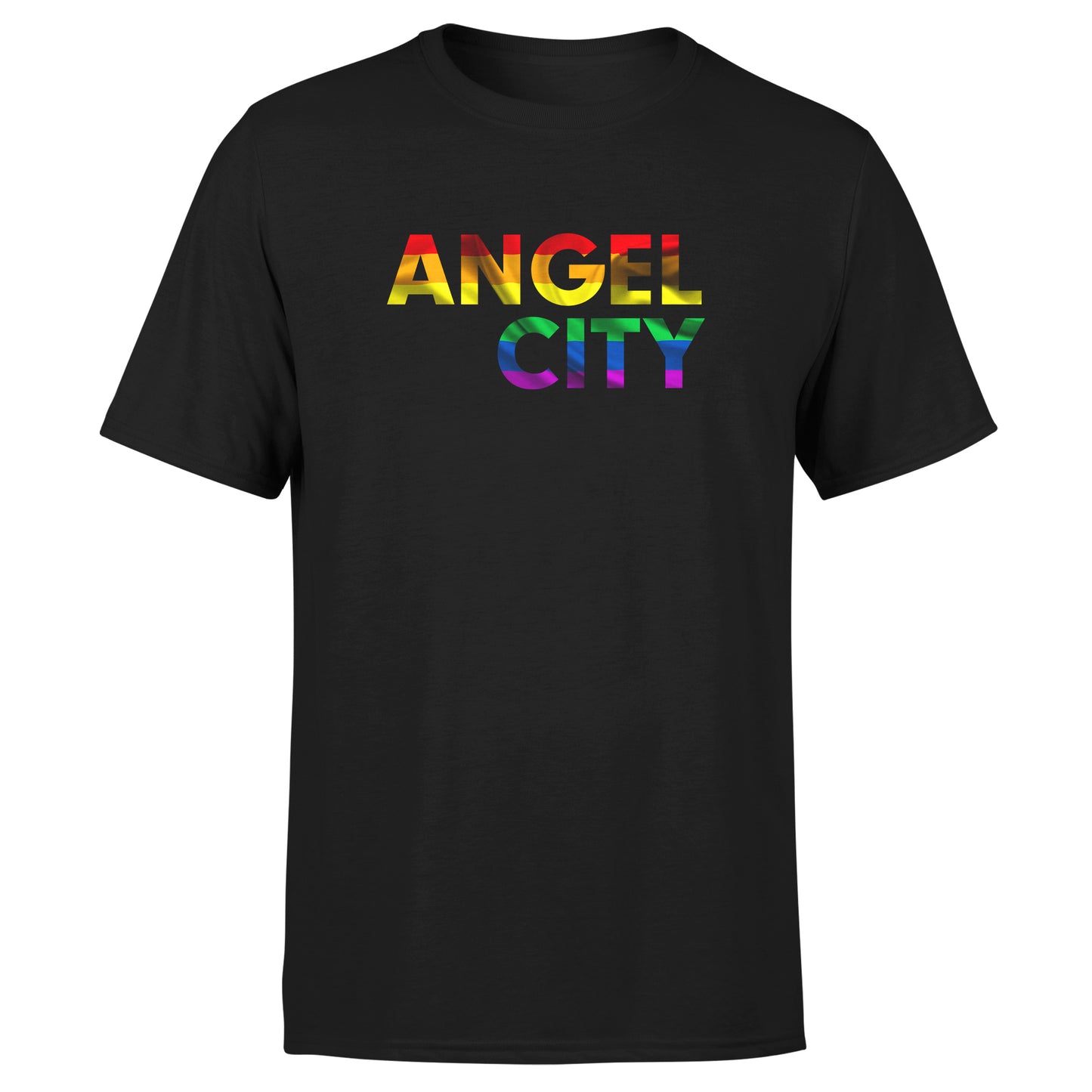 Pride Angel City Wordmark - Triblend Sustainable - Unisex